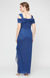 Hannah Glitter Mesh Gown