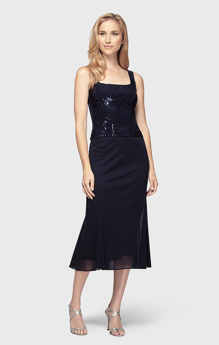Annabelle Godet Detail Firework Sequin Jacket Dress