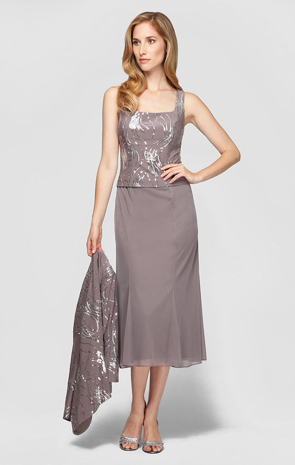 Annabelle Godet Detail Firework Sequin Jacket Dress