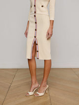 Melania Pointelle Knit Skirt