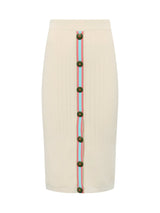 Melania Pointelle Knit Skirt