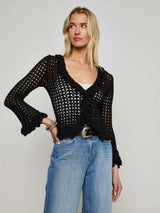 Solaris Crocheted Cardigan