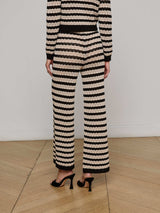 Gaelle Pointelle Knit Pant